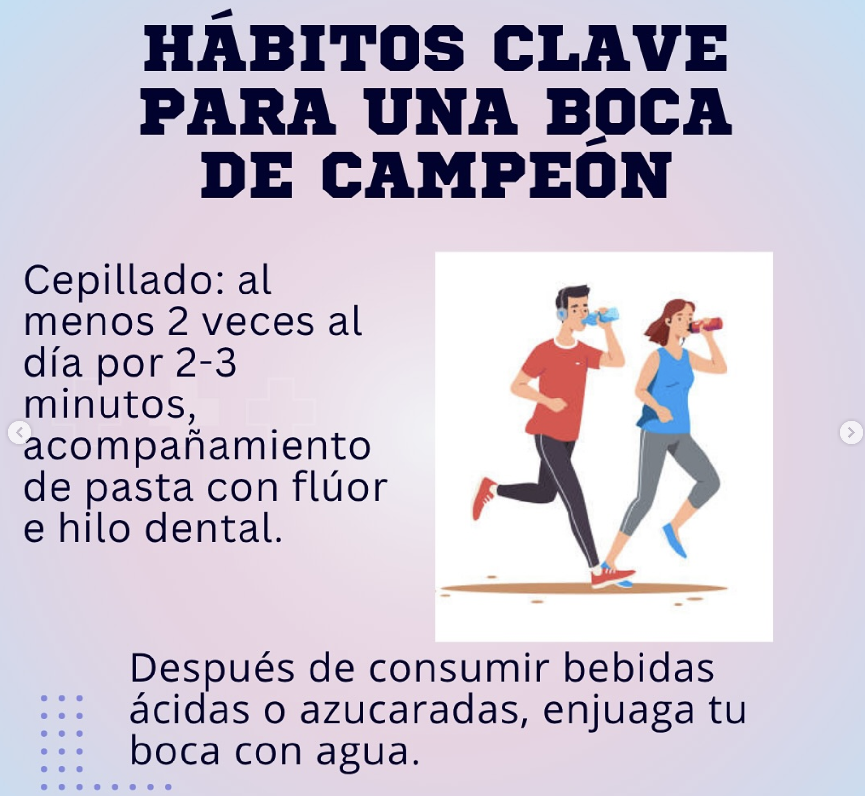 Hábitos clave para una boca de campeón